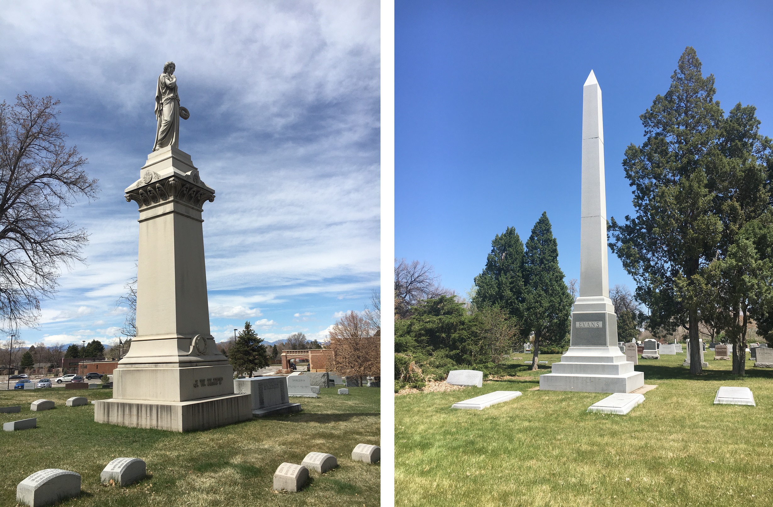 FAIRMOUNT CEMETERY AS AN OUTDOOR REFUGE Denver Public Library Special Collections and Archives